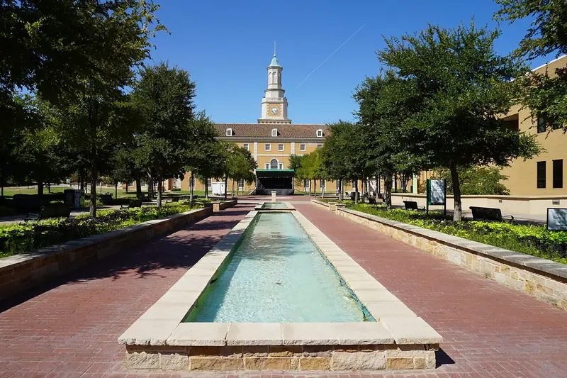 Hurley Administration Building at the University of North Texas in Denton